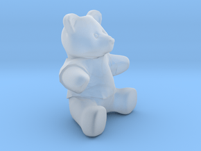 Nounours - Teddy Bear in Clear Ultra Fine Detail Plastic