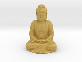 Buddha  in Tan Fine Detail Plastic