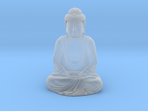 Buddha  in Clear Ultra Fine Detail Plastic