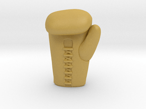 boxing glove in Tan Fine Detail Plastic