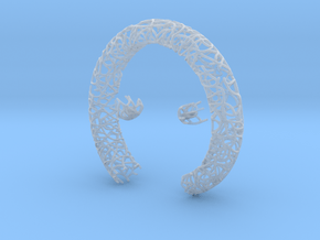 Bracelet (piece 1, 2 and 3) in Clear Ultra Fine Detail Plastic