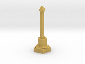Magnificent Ring Holder in Tan Fine Detail Plastic