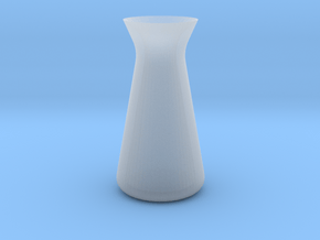 Designer Vase (Mini) in Clear Ultra Fine Detail Plastic