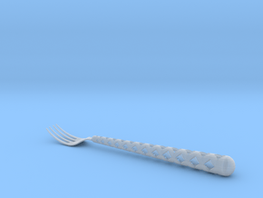 Fork  in Clear Ultra Fine Detail Plastic