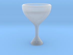 Pythagorean Cup in Clear Ultra Fine Detail Plastic