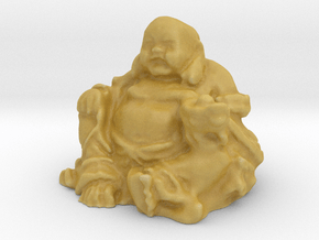 Large Buddha in Tan Fine Detail Plastic