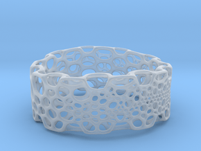 Subdivision Bracelet in Clear Ultra Fine Detail Plastic