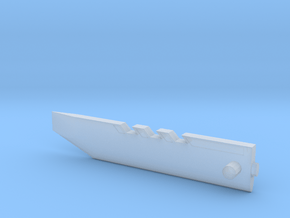 Razor Sword part 1 in Clear Ultra Fine Detail Plastic