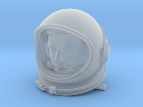 Gemini Astronaut / 1:6 / Helmet, Head Nr 1 in Clear Ultra Fine Detail Plastic