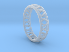 Truss Ring 1 Size 10 in Clear Ultra Fine Detail Plastic