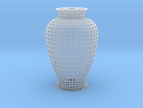 Candle Holder (decorative) in Clear Ultra Fine Detail Plastic