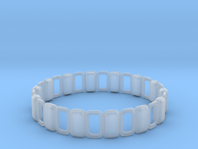 O Ring 3 in Clear Ultra Fine Detail Plastic