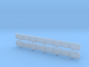 HO Scale Amtrak Style Difco Side Panels in Clear Ultra Fine Detail Plastic