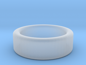Round Ring in Clear Ultra Fine Detail Plastic