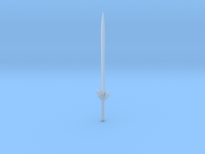Feather Edge Sword in Clear Ultra Fine Detail Plastic