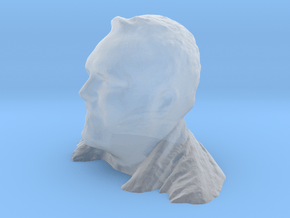 Michael's Head in Clear Ultra Fine Detail Plastic