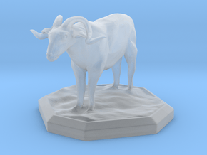 Sheep Figurine in Clear Ultra Fine Detail Plastic