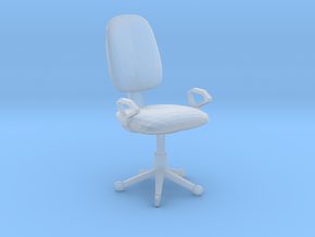 Chair Mala in Clear Ultra Fine Detail Plastic