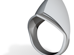 Opera Ring 6-1/2 (USA) in Clear Ultra Fine Detail Plastic