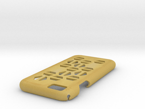 IPhone 6 Case HEX in Tan Fine Detail Plastic
