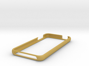 IPod Touch Bumper in Tan Fine Detail Plastic