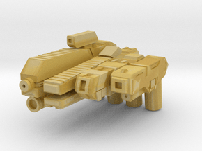 Custom weapon system pack for Lego minifigs in Tan Fine Detail Plastic