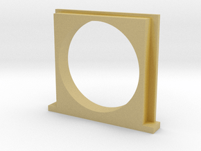 30mm Filter Adapter for Polaroid SX-70 in Tan Fine Detail Plastic