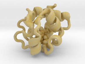 Cytochrome c (small) in Tan Fine Detail Plastic
