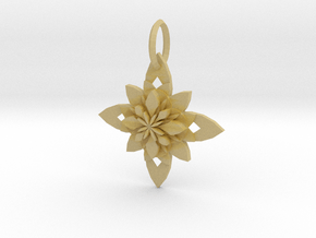 Sacret Flower geometry in Tan Fine Detail Plastic