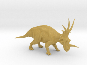 Styracosaurus 1:40 scale model in Tan Fine Detail Plastic