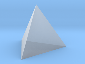Tetrahedron 4er 20mm in Clear Ultra Fine Detail Plastic