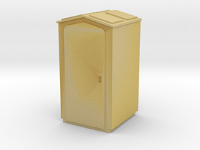 Dixi Portable Toilet (n-scale) in Tan Fine Detail Plastic