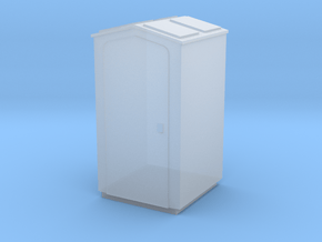 Dixi Portable Toilet (n-scale) in Clear Ultra Fine Detail Plastic