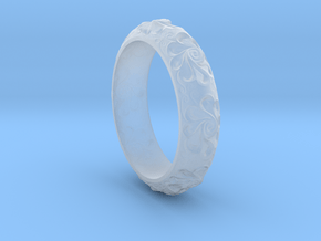  Perfect Bangle in Clear Ultra Fine Detail Plastic