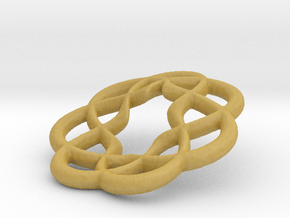 7x Knots in Tan Fine Detail Plastic