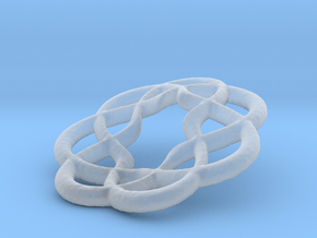 7x Knots in Clear Ultra Fine Detail Plastic