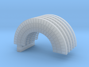 Brick Arch HO Modified  X 5 in Clear Ultra Fine Detail Plastic