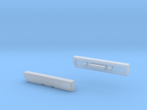 Scoria Left And Right Side Panels in Clear Ultra Fine Detail Plastic