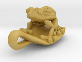 Poison Frog in Tan Fine Detail Plastic