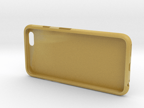 iPhone6 cover in Tan Fine Detail Plastic