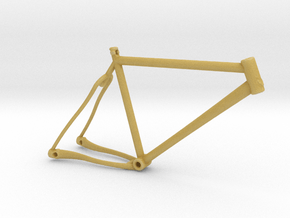 Bike Pendant in Tan Fine Detail Plastic
