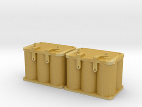 Optima Style 1:10 Scale Battery  **2 Each** in Tan Fine Detail Plastic