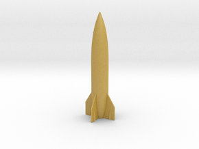 rocket in Tan Fine Detail Plastic