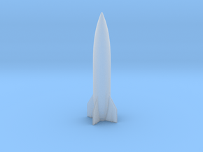 rocket in Clear Ultra Fine Detail Plastic