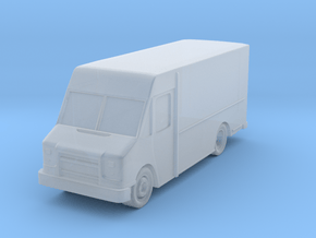 Delivery Truck at 1"=16' Scale in Clear Ultra Fine Detail Plastic
