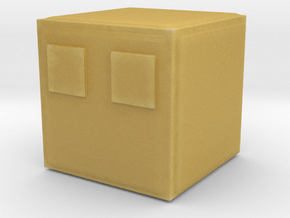 Minecraft Magmacube Small in Tan Fine Detail Plastic
