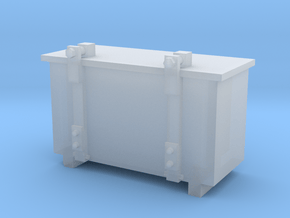 1:29 Scale Cab Signal Box in Clear Ultra Fine Detail Plastic