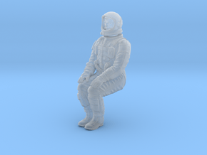  Gemini Astronaut 1:24 (Revell Version) in Clear Ultra Fine Detail Plastic