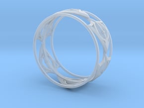 1000 BraceletBangle in Clear Ultra Fine Detail Plastic