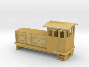 HOn30 Endcab Locomotive ("Phoebe") one p in Tan Fine Detail Plastic